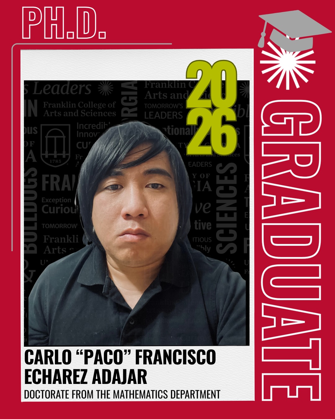 Paco Adajar in graphic 