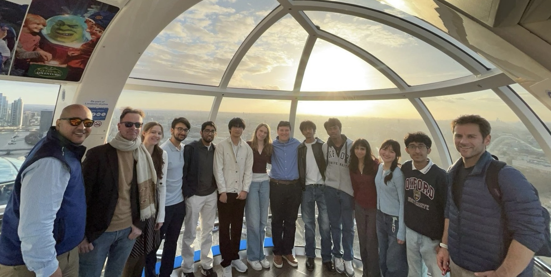 Students in dome 