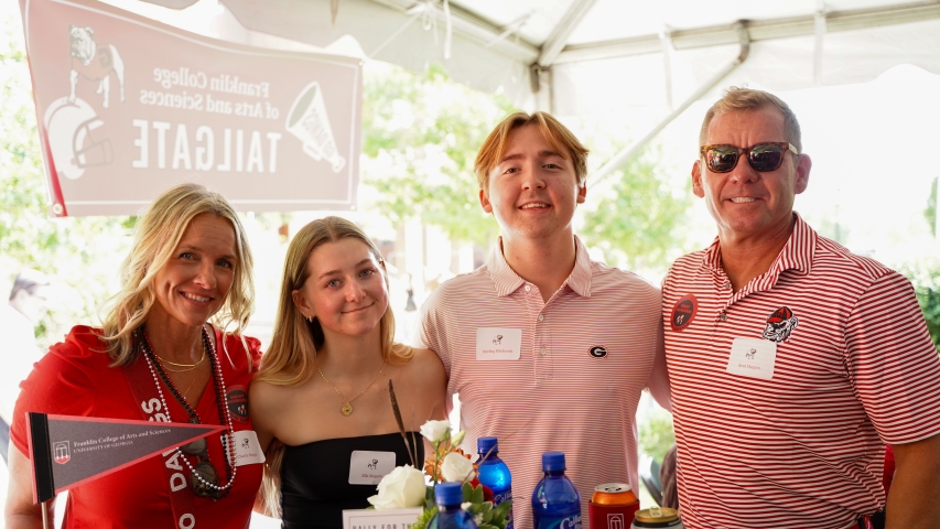 photo of four people