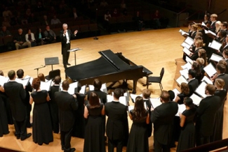 photo of vocal ensemble on stage