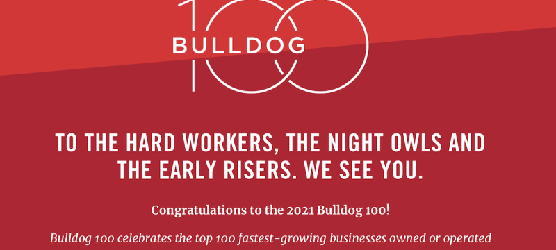 graphic of white test on red