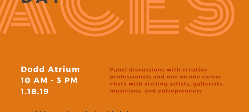 graphic on orange background with text