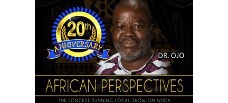 graphic with man's face