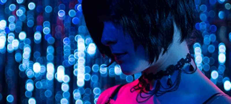 photo of actor in blue light