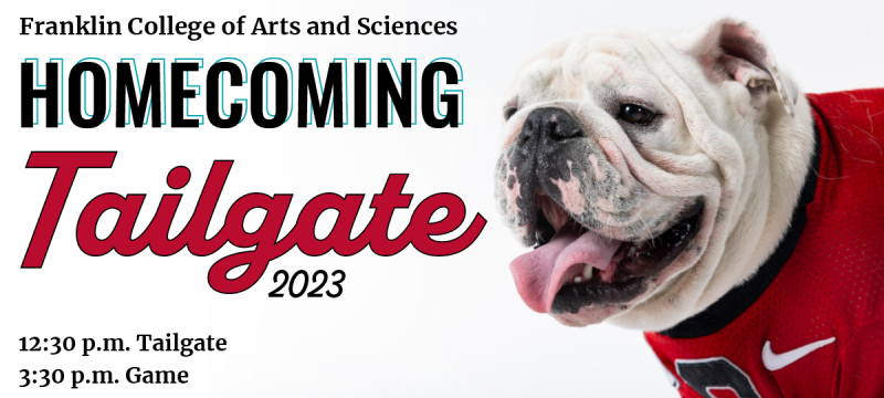 graphic with bulldog and text