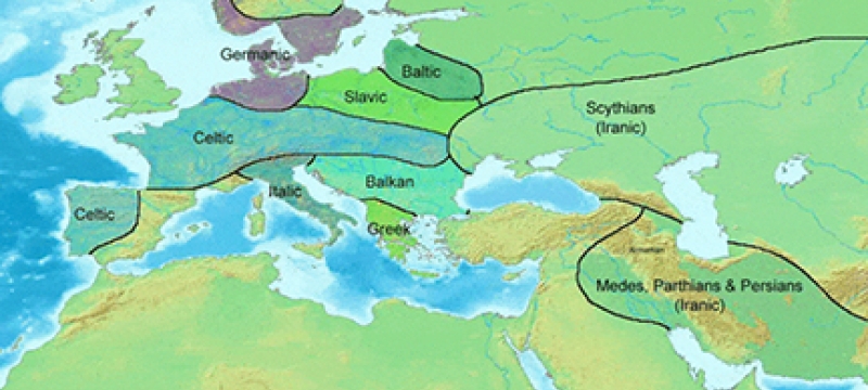 map of European migrations