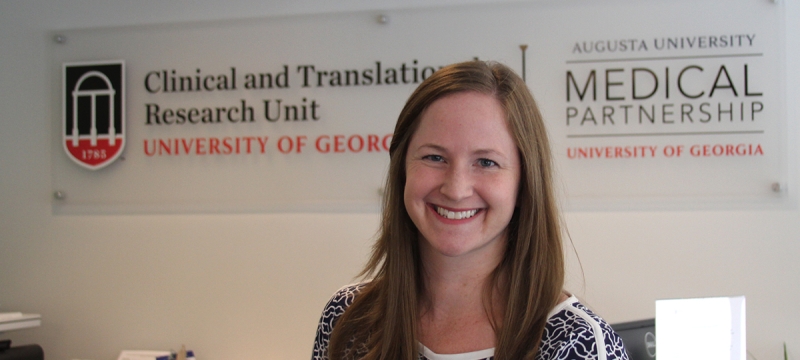 photo of woman in office