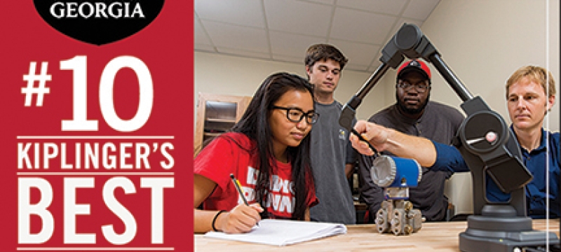 graphic with students