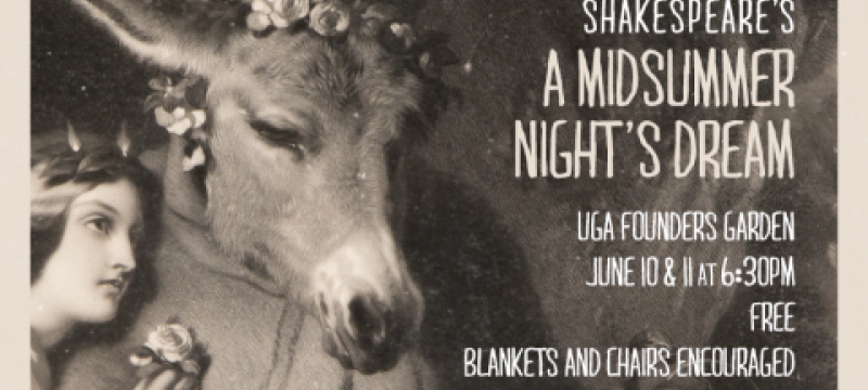 graphic with photo of woman and cow, white text