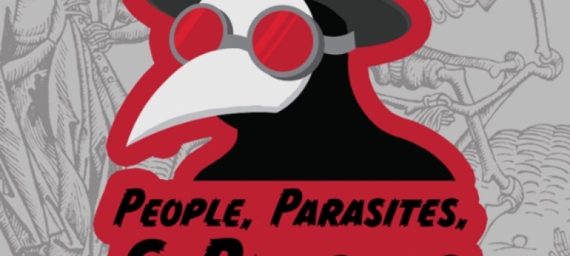 graphic with penguin image and text, with red outline