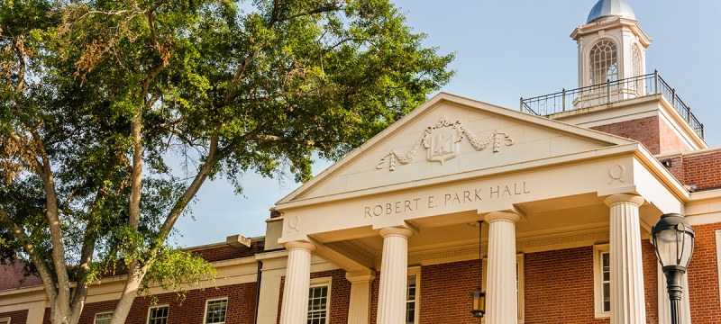 photo of building with columns and cupola