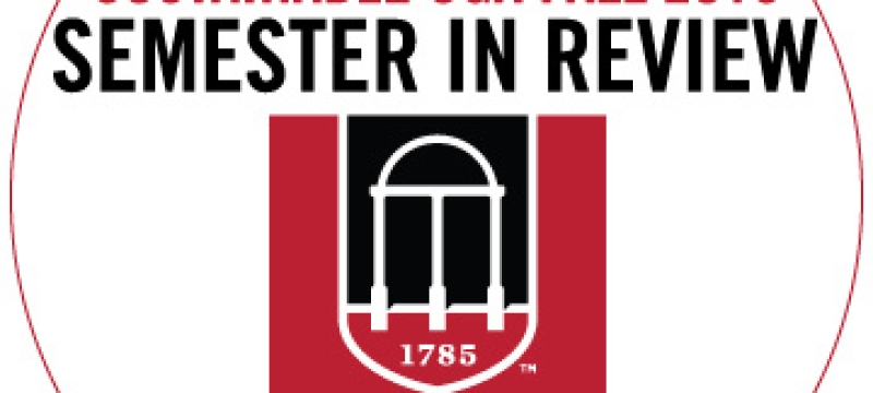 logo graphic with sustainable review