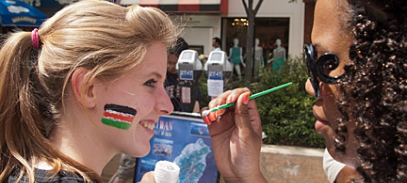 two some face painting 