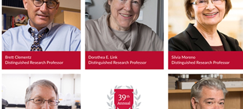 grid of six headshots