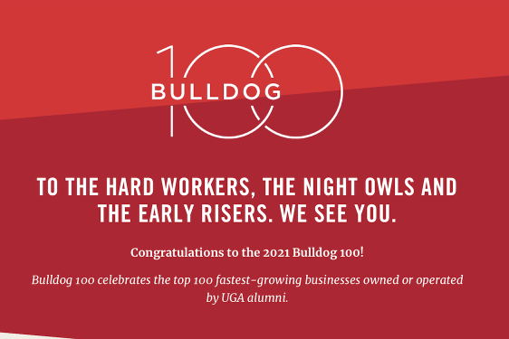 graphic of white test on red