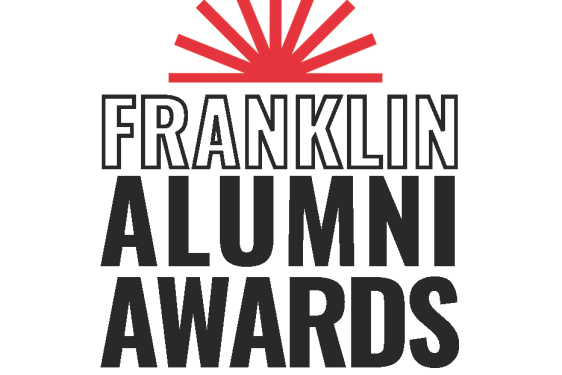 graphic with black text on white, red spark