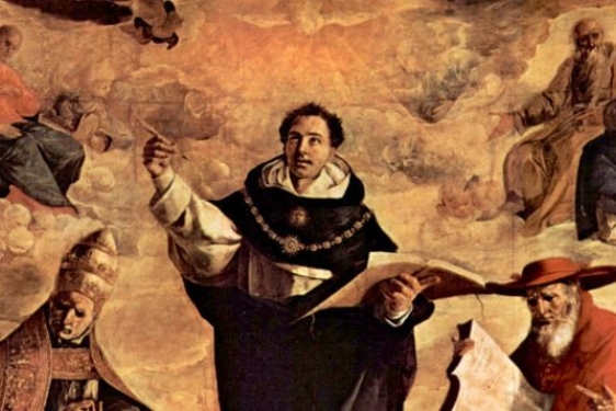 photo of painting with human figure holding pen, book