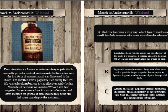 diagram with text and images, on wood background